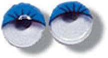Impex Toy Stick On Wobbly Craft Eyes Blue - per pack of 14