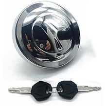 Motorcycle Aluminum Fuel Tank Gas Cap Cover W/Key for Ya&maha XV1700 XV1600 Road Star XV1900 XV19 Star Roadliner/Star Stratoli Fuel Tank Caps