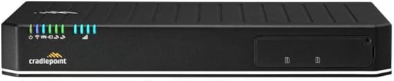 Cradlepoint E300 Cat 7 Router (300 Mbps Modem) with Wi-Fi | BFA1-0300C7C-GN | 1-Year NetCloud Branch Essentials and Advanced Plans | North America and Mexico