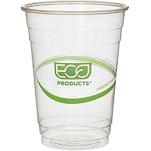 GreenStripe Cold Drink Cups, 16oz, Clear, 50/Pack, Sold as 1 Package, 50 Each per Package