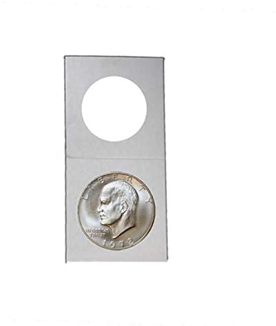 Guardhouse 2x2 Staple Paper Coin Holder for Large Dollar, 100 pk