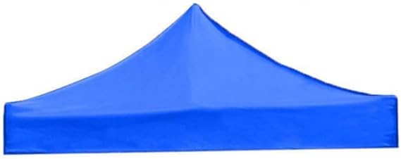 Waterproof Gazebo Top Cover Replacement Canopy Top 420D Oxford Cloth Tent Top Cover for Pop-Up Canopy Tent 3 x 3 m/ 9.84 x 9.84 ft Blue (Top Only).