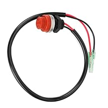 Start Stop Switch, Keyless Push Button Outboard Engine Push Button, for Marine Boat Yatch Outboard Engine