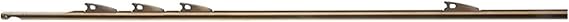 SALVIMAR Pacific 7.5mm Speargun Shaft | Durable Heat-Treated Stainless Steel Big Game Spearfishing Shaft with Single Barb & Shark Fins | Suitable for Large Catches