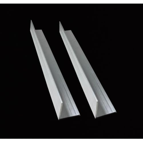 16Inch Aluminum Angle Stock,1 x 1x 116 inch Angle Aluminum 6061,T6 Mill Stock 116inch Thick 2PCS