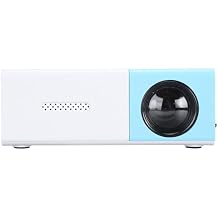 Mini Projector 1080P Full HD Portable Movie Projector, Home Theater Projector for Kids, Multiple Ports, Cooling Fan System, Eye friendly, Compact and Portable (US Plug)