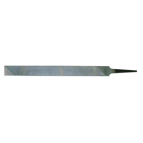 Crescent Nicholson 10" Flat Single Cut Long Angle Lathe Bastard File - 07657N