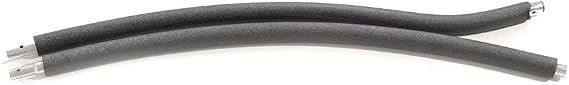Trampoline Parts CO Universal 1 Upper Enclosure Pole, 1 Lower Enclosure Pole, and 2 Foam, Fits Jumpzylla Trampoline
