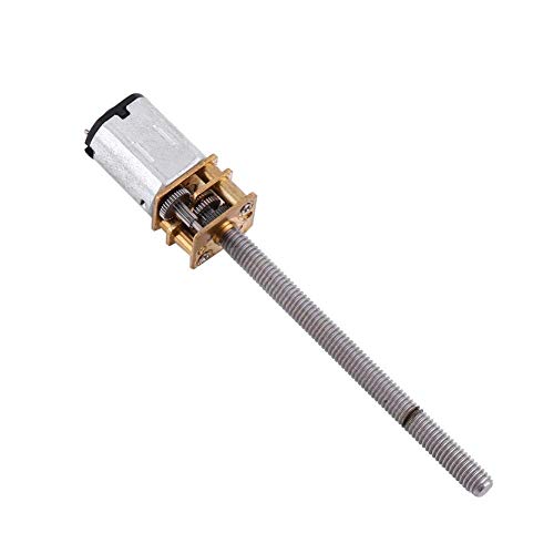 Micro Gear Motor High DC 12V 400RPM N20 16mm Shaft M4x55mm Screw Reducer Reduction Motor with