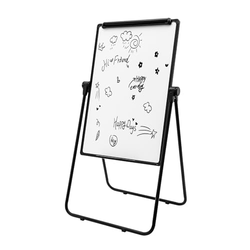Rolling White Board with Stand, Double Sided Magnetic Dry Erase Boards Height Adjustable, Portable Standing Whiteboard for School Office Classroom Restaurant3624