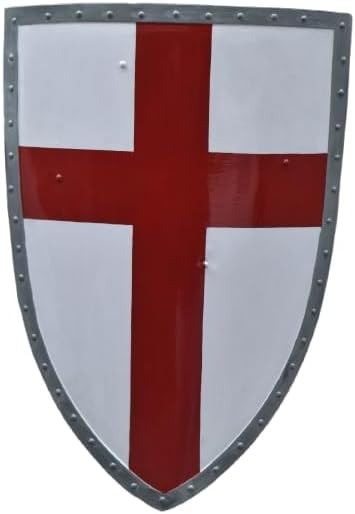 Decorative Warrior Shield | Vintage-Style Metal Shield for Gifting, Office, or Home Decoration