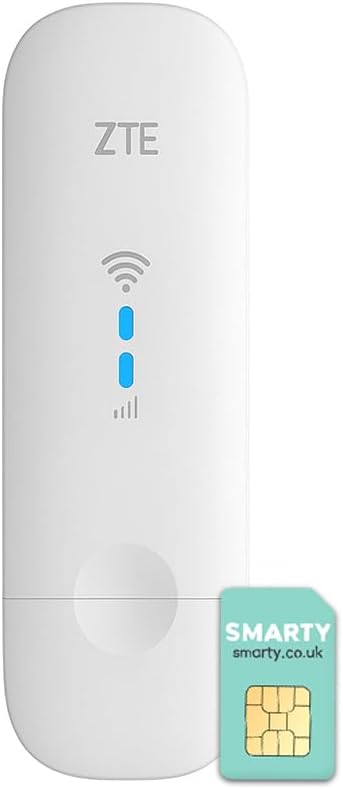 ZTE MF79N 4G LTE USB WiFi Modem Unlocked – Mobile Broadband Dongle & WiFi Hotspot, Connect Up to 10 Devices, External Antenna Ports, Plug & Play,