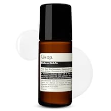 Aesop Aluminum Free Roll On Deodorant for Women & Men | Vetiver, Zinc, and Tea Tree to Reduce Odor and Bacteria | Alcohol-Free Formula for Sensitive Skin | Woody & Earthy | 1.6 oz