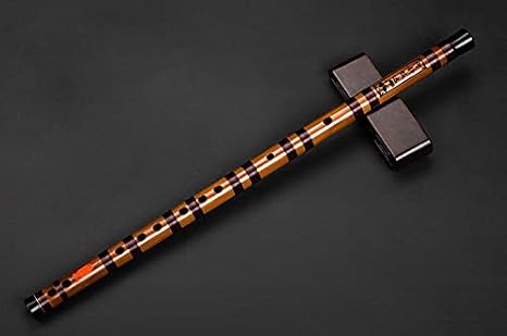Professional Bamboo Dizi Flute, 1 Section or 2 Sections (1 Section, E Key)
