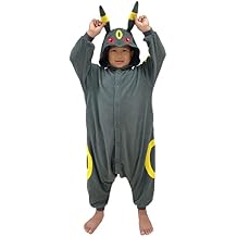 SAZAC Kigurumi - Pokemon - Umbreon - Onesie Jumpsuit Halloween Costume -Kids Size (5-9 Year Old)
