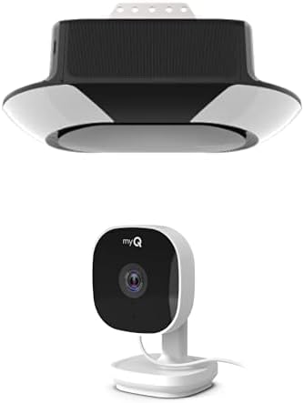 Chamberlain B6713T Garage Door Opener + myQ Smart Indoor Security Camera