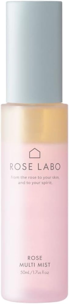 ROSE LABO ローズラボ ローズマルチミスト 美容保湿オイル入り2層式化粧水 / 50ml 日本製 バラ スプレー ミスト化粧水 うるおい/保湿/敏感肌/乾燥肌 ギフト 贈り物