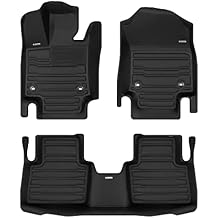 TuxMat - for Lexus NX 2022-2026 Models - Custom Car Mats - Maximum Coverage, All Weather, Laser Measured - This Full Set Includes 1st and 2nd Rows