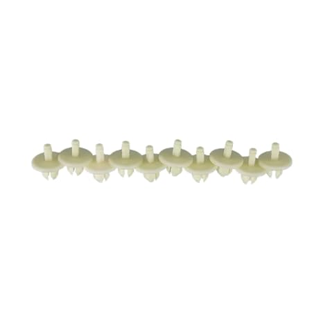 Replacement# 07147213303 Bottom Large Side Clip White C3241 10pc/Set