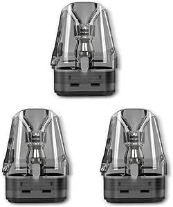 ECOCCO XLIM Compatible POD Cartridge Liquid Refillable Leak Proof Design Replacement Pods, 0.4Ω, Set of 3