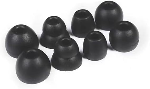 Eartips for Powerbeats Pro Eartips Replacement Set, 4 Pairs, Black