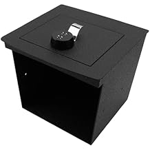 Center Console Gun Safe Vault - KEREN Vehicle Safe Vault Compatible with Kia Carnival 2021-2026, Anti-Theft High Security Armrest Lock Box with 4-digit Lock.