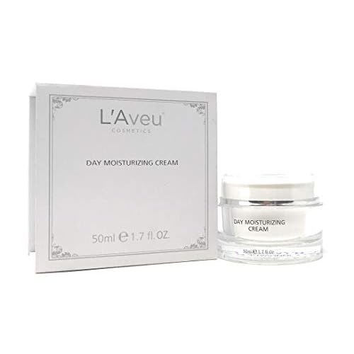 LAveu Day Moisturizing Cream - Anti-Aging Face Moisturizer with Dead Sea Salt & Water - Natural Hydrating Beauty Formula for Glowing Skin with Vitamin E, Jojoba, Olive Oil & Aloe Vera - 1.7 fl oz