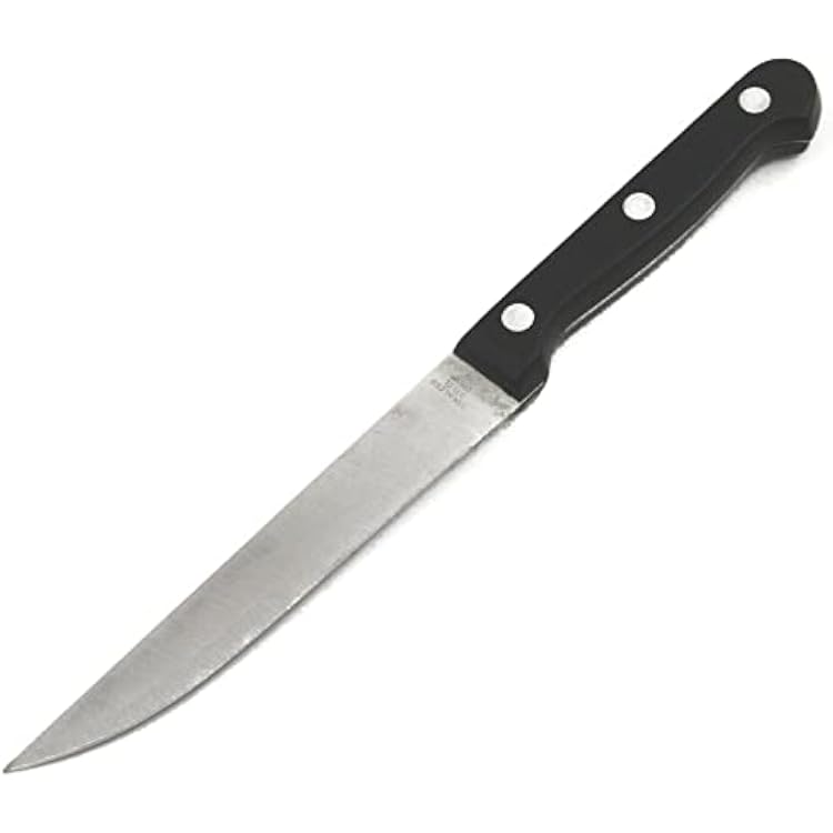 Chef Craft Select Utility Knife 5 inch blade 8.5 inches in length, Stainless SteelBlack