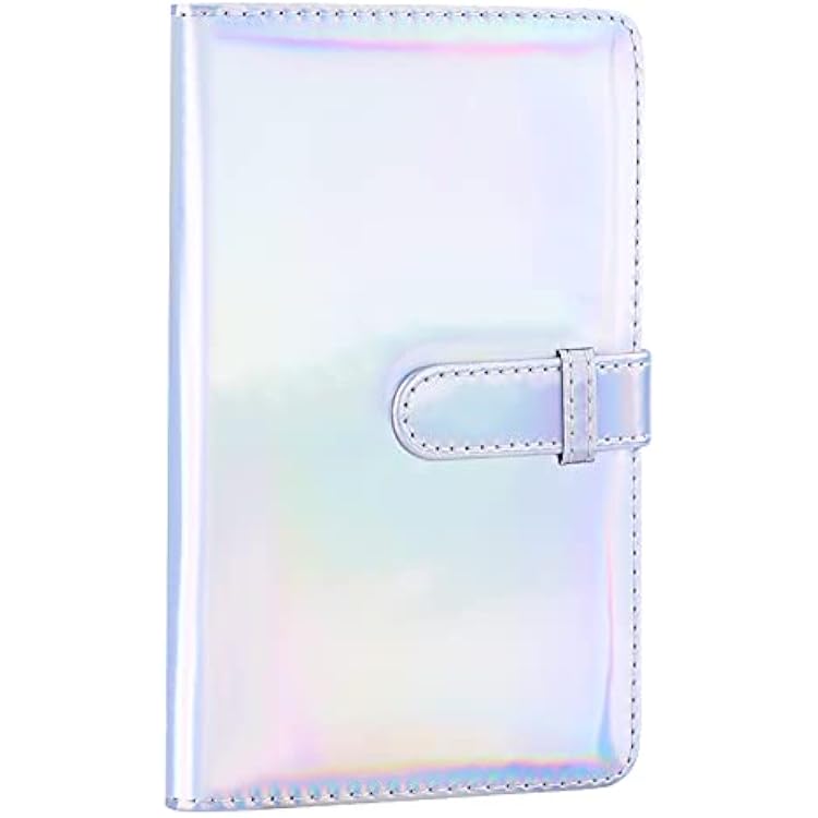 Ablus 96 Pockets Photo Album for Fujifilm Instax Mini 11 90 70 9 8 8 LiPlay Instant Camera, Polaroid Snap SnapTouch PIC-300 Z2300 Instant Camera & Zip Instant Printer Magic Silver