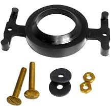 LASCO 04-3817 Eljer Tank to Bowl Bolt Set with Gasket, Solid Brass