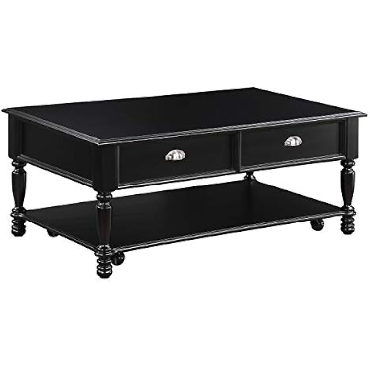 Lexicon Nicastro 46 x 28 Coffee Table, Black