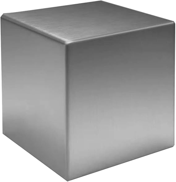 Density Element Cube, Pure Tungsten Cube, Tungsten Block Metal Cubes Suitable for Element Collections, Lab Experiments,151515mm(35x35x35mm)