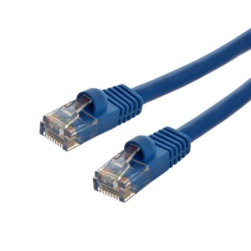 CAT5E 350 MHz Snagless Patch Cable 1 Feet, Blue Color