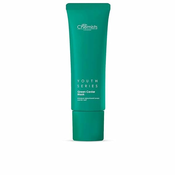 skinChemists Green Caviar Facial Mask | Nourishing & Hydrating Treatment for Smooth, Radiant Skin | Anti-Aging Glow Mask | 50 ml