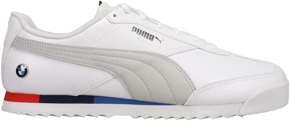 Puma - Mens BMW MMS Roma Via Shoes, Size: 13 M US, Color: Puma White/Gray Viol