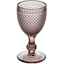 Bicos - Set Of 4 Water Goblets Pink