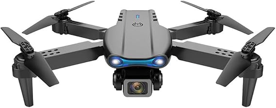 Sonilco E99 Mini Drone with Dual Camera, Altitude Hold, One-Key Takeoff/Landing, Foldable Design, Gyroscope, Headless Mode, 2 Batteries, 912min Flight Time, Brushed Motor Wi-Fi FPV Drone for Beginners & Teenagers (Ages 14+) (Black)