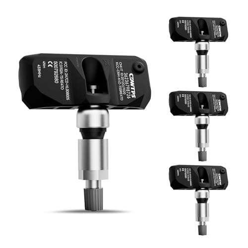 TPMS Sensor,433MHZ Tire Pressure Monitor System 4-Pack for BMW| MINI| Aston Martin| Rolles Royce Replaces# 36236798726.36236771034.36236781847