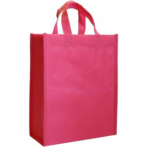 CYMA Reusable Gift Bags, Medium, 6 Pack Blush