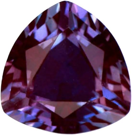 1 Pcs. Of Natural Alexandrite 5x5mm Trillion Shape Faceted cut loose gemstone for jewelry making. (DIY, Ring, Pendant, Necklace)|GH_NAT_12020