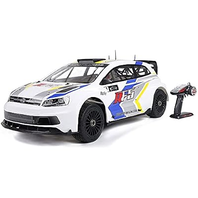 RC Series, 15 Scale Gas-Engine RC Rally Car, 4WD, 2.4G LED Screen Remote Control, Adult Hobby RC Car