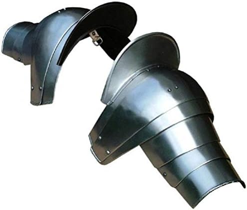 ANTIQUECOLLECTION Medieval Knight Pauldrons Shoulder Armour Reenactment