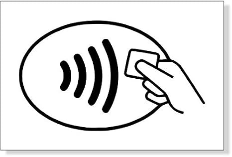 Payment Accepted Store Stickers (Contactless Pay)