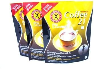 3x Naturegift Instant Coffee Mix 21 Plus L-carnitine Slimming Weight Loss Diet Made in Thailand