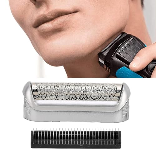 1Pc 5S Razor Replacement Foil and Cutter for Braun, Replacement Shaver Part Cutter Accessories for Braun M90 M60 P40 P50 P60 P70 P80 555 575 370, Mens Electric Shaver Replacement Heads, Mens