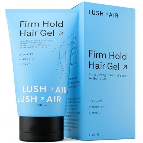 Hair Gel for Men Strong Hold and Non Greasy Styling Gel, Hair Styling Gel for Hydration, Studio Hair Gel for Repairing Dry Scalp and Hair, 150 ml