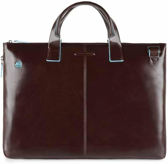 Piquadro Blue Square Men's expandable slim computer bag