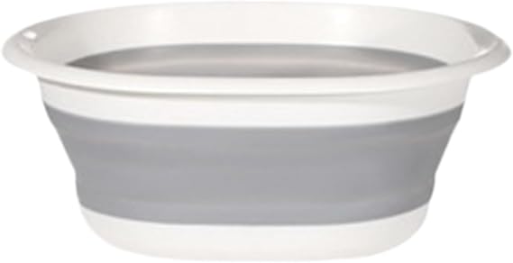 Collapsibled Washing Up Bowls, 31cm*31cm*4.5cm Folding Washing Up | Basin, Foldable Hand Wash Basins, Portable Laundry Tub, Retractable Water Storage Basin for Kitchen Travel Camping Hiking