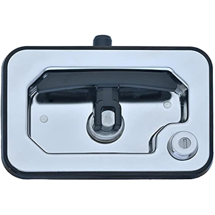Stahl - 231928-001 - Key Code 001 - Replacement T-Handle Latch Kit Challenger ST Service Body 2018 Models and Older - Stainless Steel Replacement Latch Kit with Black T-Handle