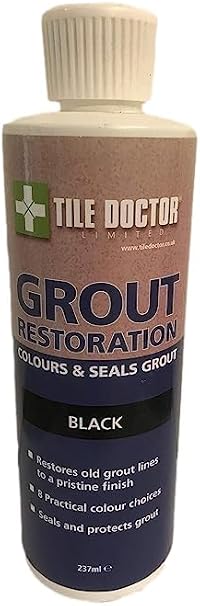 Tile Doctor Grout Restoration Colourant in Black 237ml